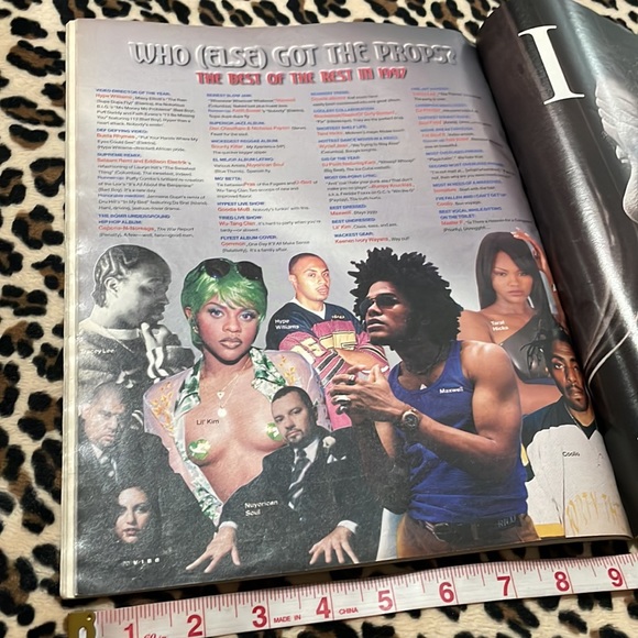 1998 VIBE Magazine RAP REIGNS SUPREME 👑 February Issue Hip Hop Rare Archive 90s - Picture 8 of 17
